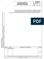 Dext123 CNH 18-0011-A004 - en Recording Form For Classification Activity of Process Parameters