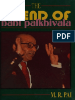 The legend of Nani Palkhivala by Pai, M. R 