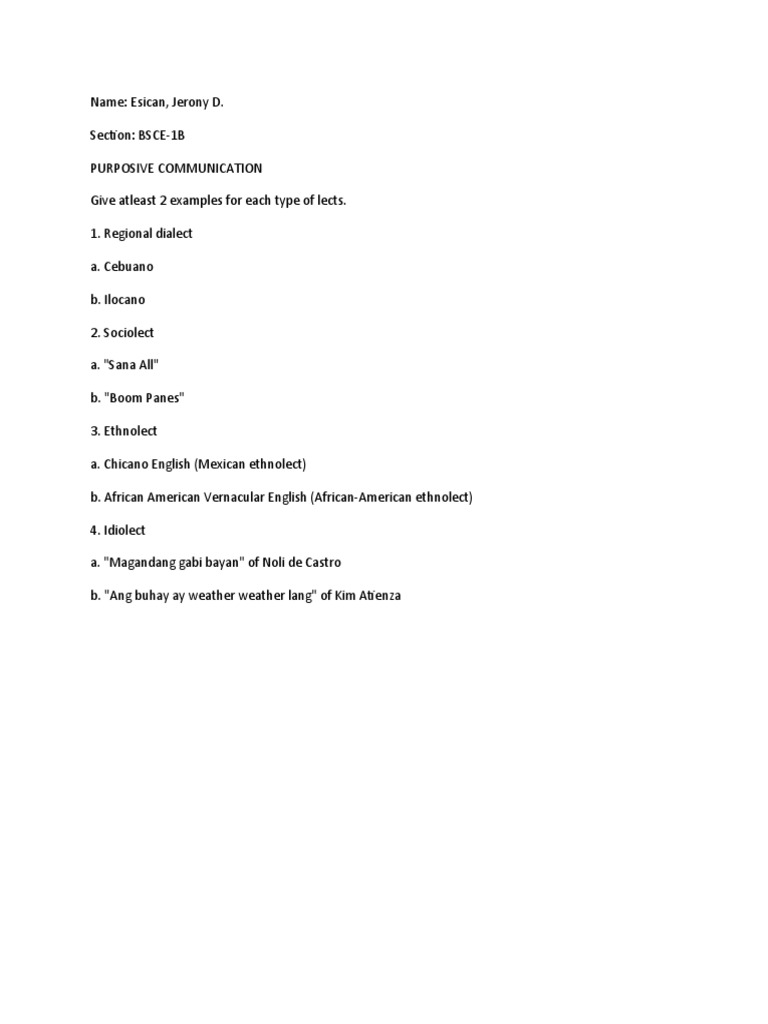 Lects | PDF | Social Science | Foreign Language Studies