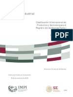 Clasificación Internacional de Marcas