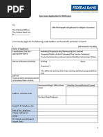 Basic Loan Application For SME Loans: Affix Photographs of Applicant/Co-obligant /guarantor