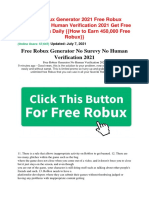 Free Robux Generator 2021 Free Robux Generator No Human Verification 2021 Get Free Robux Codes Daily ( (How To Earn 450,000 Free Robux) )