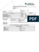 E-Receipt For Central Excise Tax Payments