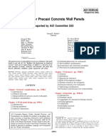 Guide For Precast Concrete Wall Panels: Reported by ACI Committee 533