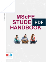 MSFE - Student Handbook - Version Finale