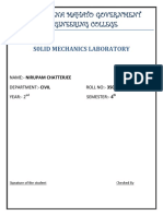 Ramkrishna Mahato Government Engineering College: S0Lid Mechanics Laboratory