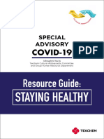 COVID-19: Special Advisory