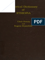 (African Historical Dicitonaries 32) Chris Prouty - Eugene Rosenfeld - Historical Dictionary of Ethiopia-The Scarecrow Press, Inc. (1981)