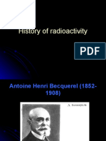 History of Radioactivity