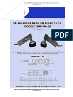 Celdas Shear Beampacidad SHB-MA-SS-500 Con Pata Niveladora LEXU