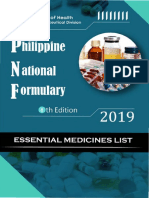 Philippine National Formulary 2019