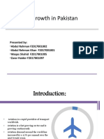 Aviation Growth in Pakistan: Presented by