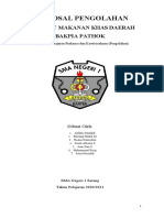 Proposal Prakarya Dan Kewirausahaan Memb