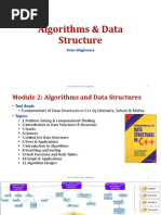 Algorithms & Data Structure: Kiran Waghmare