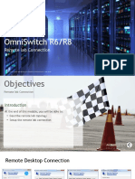 Omniswitch R6/R8: Remote Lab Connection
