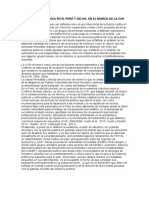 Violencia Política en El Perú y DD Jueves