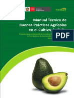 Manual Tecnico - Buenas Practicas Agricola Para Aguacate en El Peru