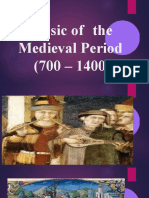 Music of the Medieval Period (700-1400