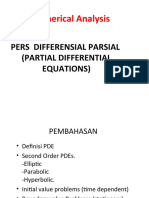 Numerical Analysis: Pers Differensial Parsial (Partial Differential Equations)