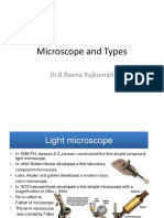 Microscope and Types: Dr.B.Reena Rajkumari