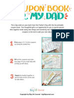 A Coupon Book For My Dad - Big Life Journal