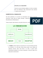 El Proceso de La Comunicación y Sus Componentes