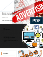 Introduction To Advertising (Element of Promotion Mix) : Amitabha Gupta