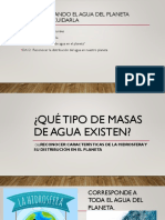 Distribución y Masas de Agua 5°