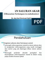 Pengisian Saluran Akar (Kuliah)