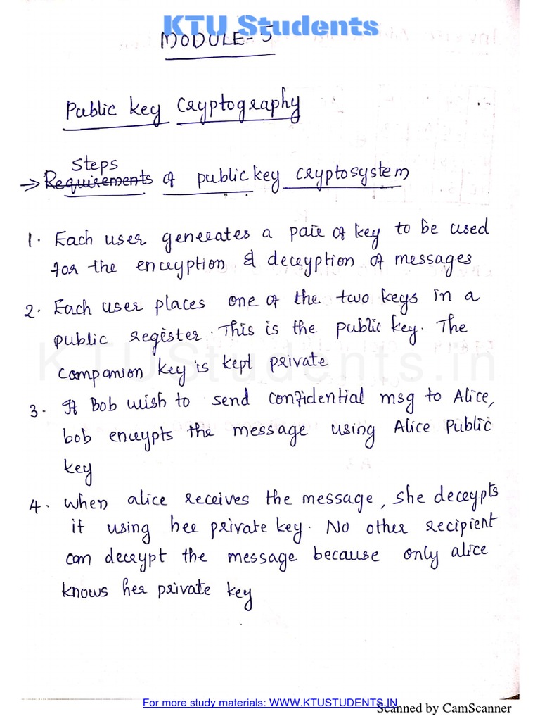 KTU Secure Communication Notes | PDF | Mobile Software | Smartphone