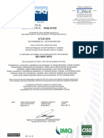 Certificado Iso 9001 Atos