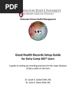 Dairy Comp 305 Protocol Setup Guide | PDF | Dairy | Milk