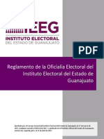 Reglamento Oficialia Electoral