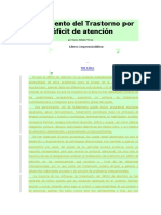 Tratamiento del Trastorno por déficit de atención