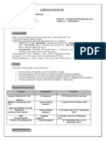 Curriculum-Vitae: Mohammad Sharique Ahmed