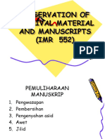 Lesson 11 Pemuliharaan