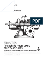 5900 SERIES: Horizontal Multi-Stage Split Case Pumps