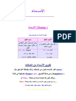 Nouns الاسماء في اللغة الانجليزية