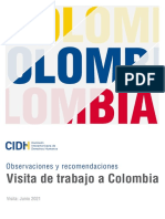 Observaciones Visita CIDH Colombia 