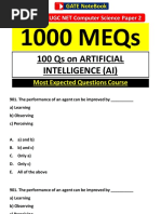 1000 MEQs - Artificial Inteligence 100