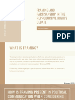 Framing and Political Communication