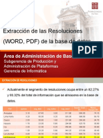 Taller de Base de Datos - Extraccion de Resoluciones