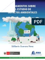 Fundamentos Sobre El Estudio de Impactos Ambientales: Edilberto Guevara Pérez