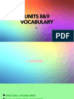 4ºa - Vocabulary