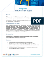 Programa Comunicación digital