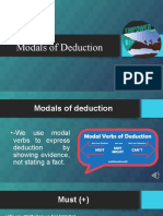 Unit 7A Modal of Deduction