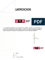 Ejercicios de Campos Magnéticos por Corrientes Eléctricas