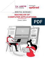 Bachelor of Computer Applications: Amrita Ahead