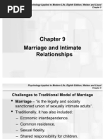 Marriage and Intimate Relationships