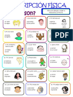 Descripcion Fisica Actividades y Juegos Hoja de Trabajo - 15778